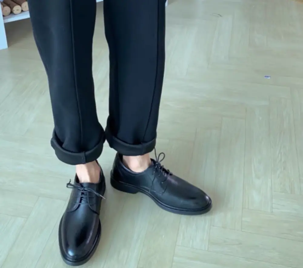 Giày Clarks Malwood Lace ‘Black’ 261681627 - Ảnh 4