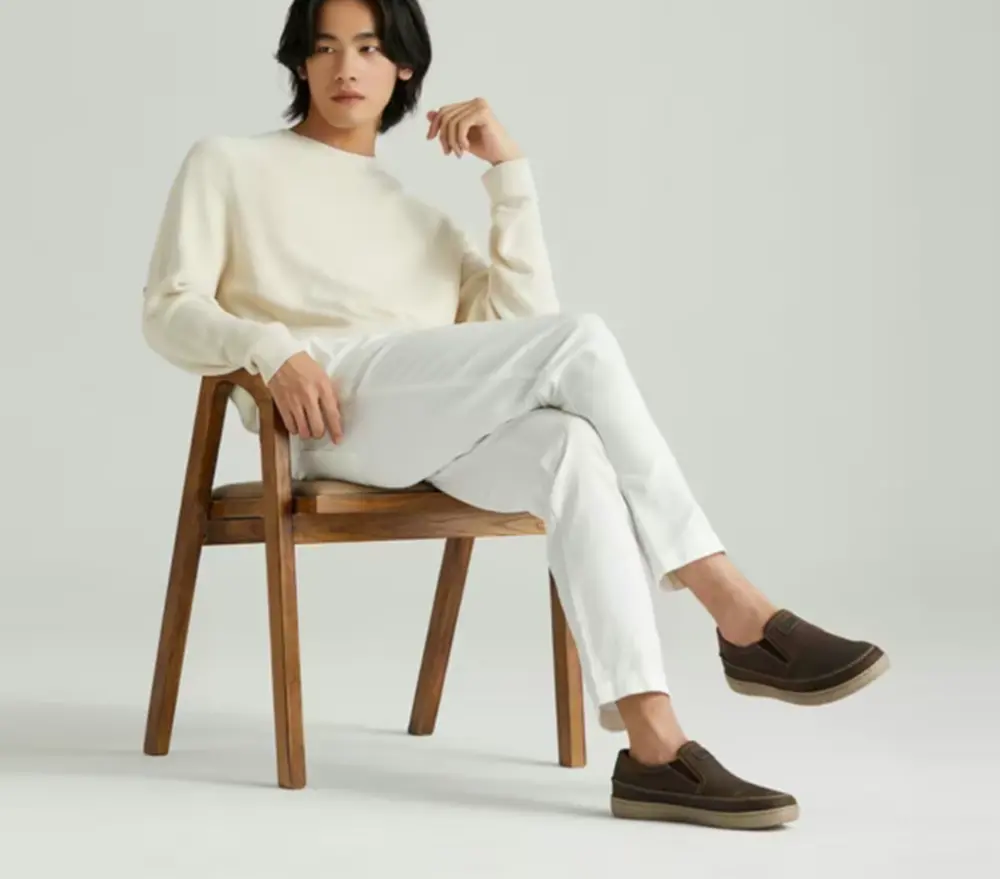 Alternative view of Giày Clarks Hodson ‘Brown’ 261721587