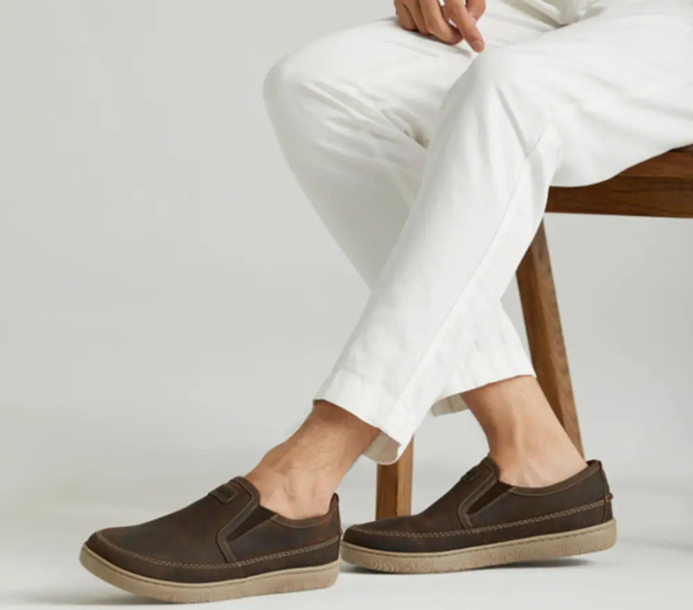 Giày Clarks Hodson ‘Brown’ 261721587 - Ảnh 3