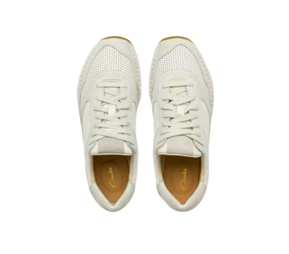 Giày Clarks Qile ‘White’ 261677654 - Ảnh 3