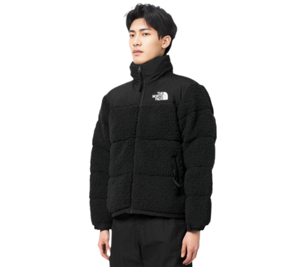 Áo The North Face Sherpa Nuptse Jacket ‘Black’ NF0A5A84-JK3 - Ảnh 2