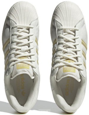 Alternative view of Giày Adidas Originals Superstar 'White Yellow' IE1830