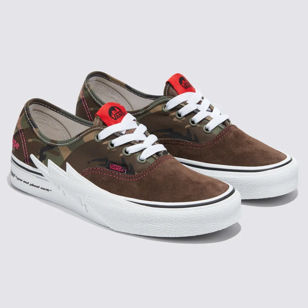 Giày Vans x AAPE Authentic Bolt ‘Khaki’ VN000BWCCMA1 - Ảnh 5