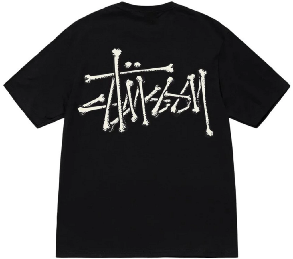 Áo Stussy Bones Stock T-Shirt ‘Black’