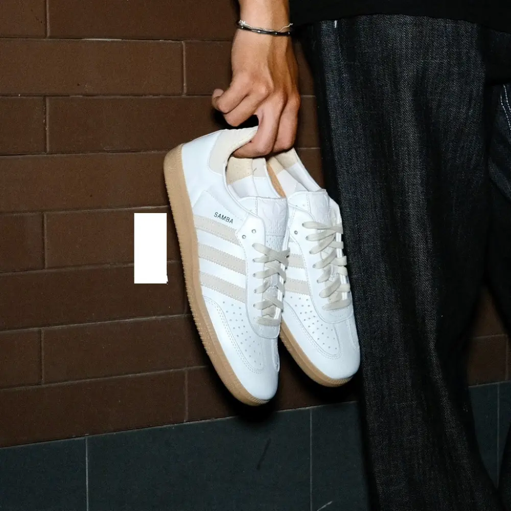 Giày Adidas Samba OG "Core White" IG1376 - Ảnh 4