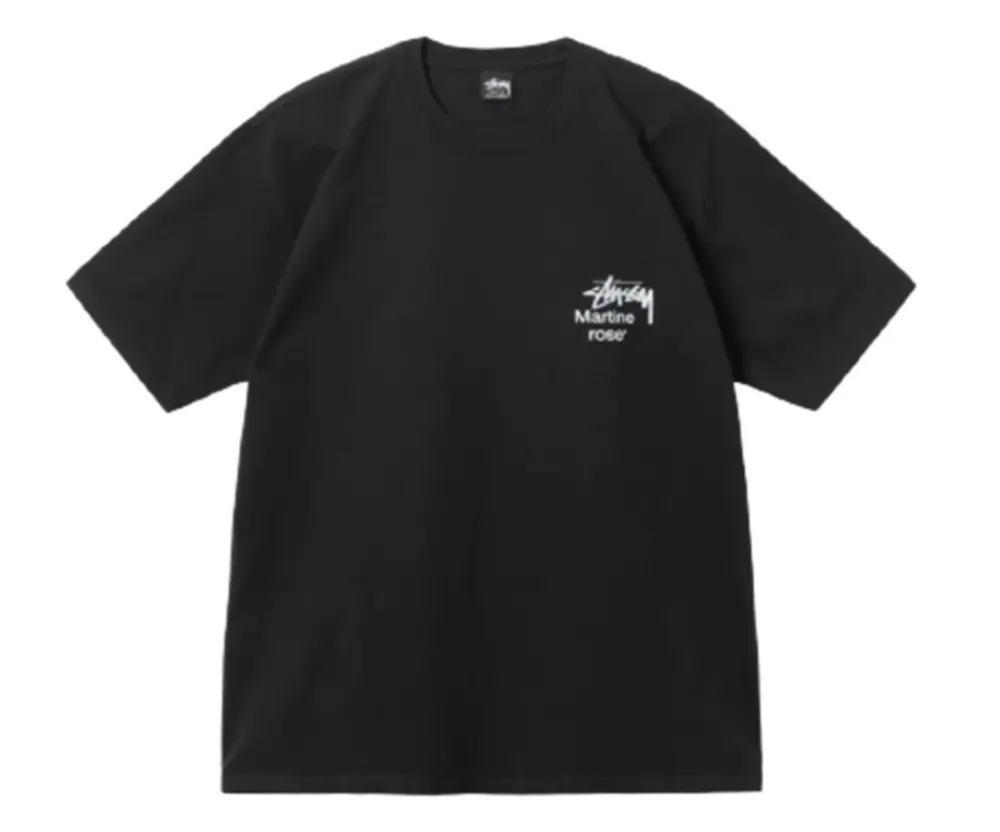 Áo Stussy x Martine Rose Collage Pigment Dyed ‘Black’ 3903826
