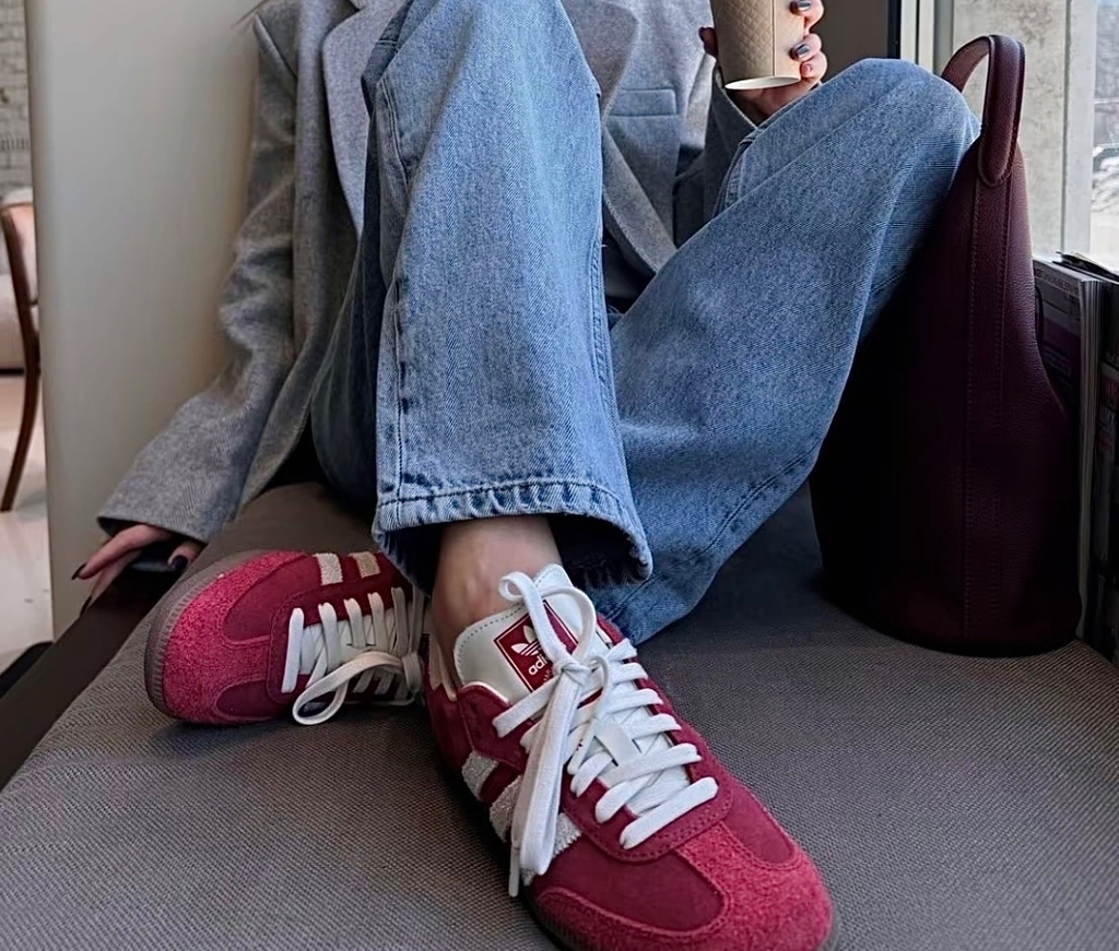 Alternative view of Giày Adidas Samba OG 'Talchum Pack - Scarlet IG8905