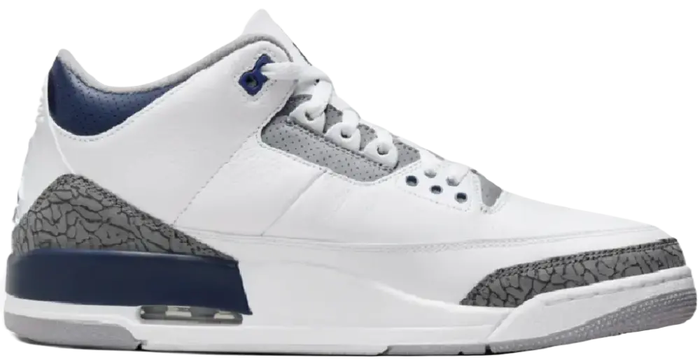 Giày Nike Air Jordan 3 Retro Midnight Navy CT8532-140