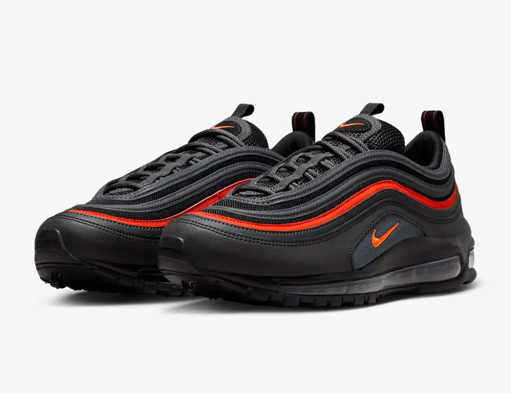 Giày Nike Air Max 97 Black Anthracite Picante 921826-018 - Ảnh 4