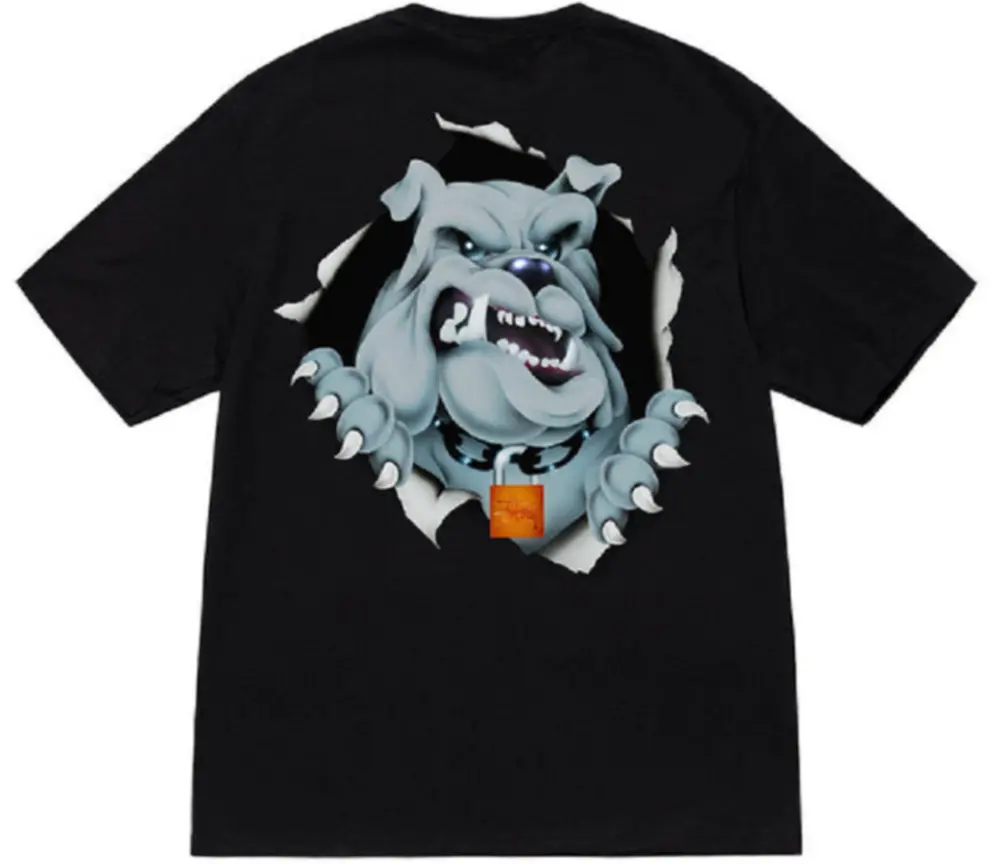 Alternative view of Áo Stussy Bulldog Ripper Tee ‘Black’