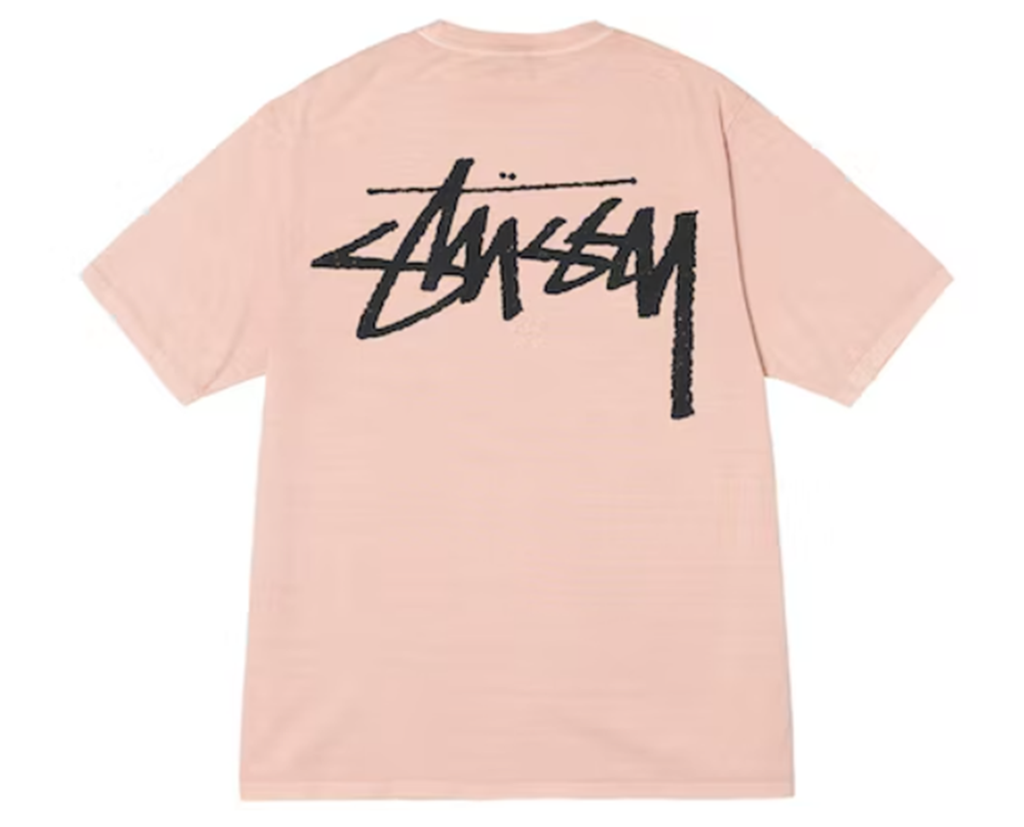 Áo Stussy x Our Legacy Work Shop Yin Yang Pigment Dyed Tee ‘Blush’ - Ảnh 2