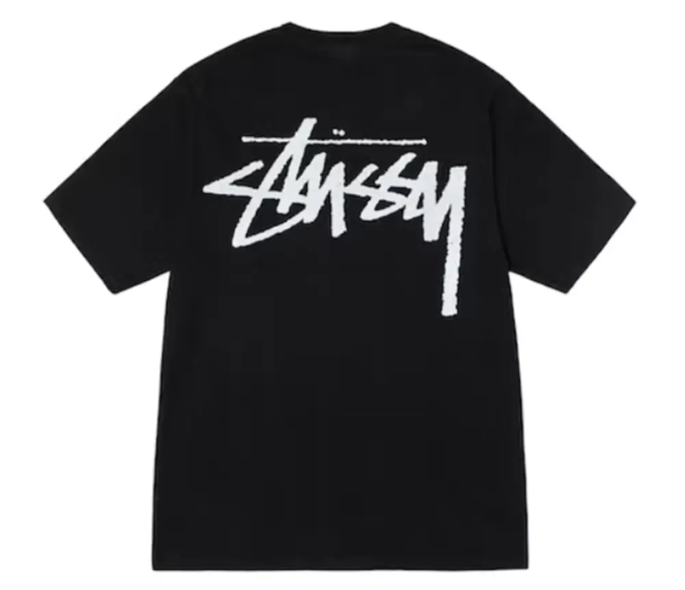 Alternative view of Áo Stussy x Our Legacy Work Shop Yin Yang Pigment Dyed Tee ‘Black’