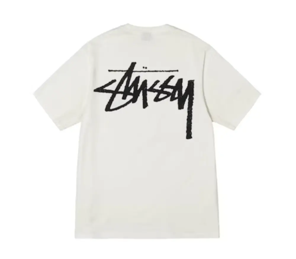 Áo Stussy x Our Legacy Work Shop Yin Yang Pigment Dyed Tee ‘Natural’ - Ảnh 3