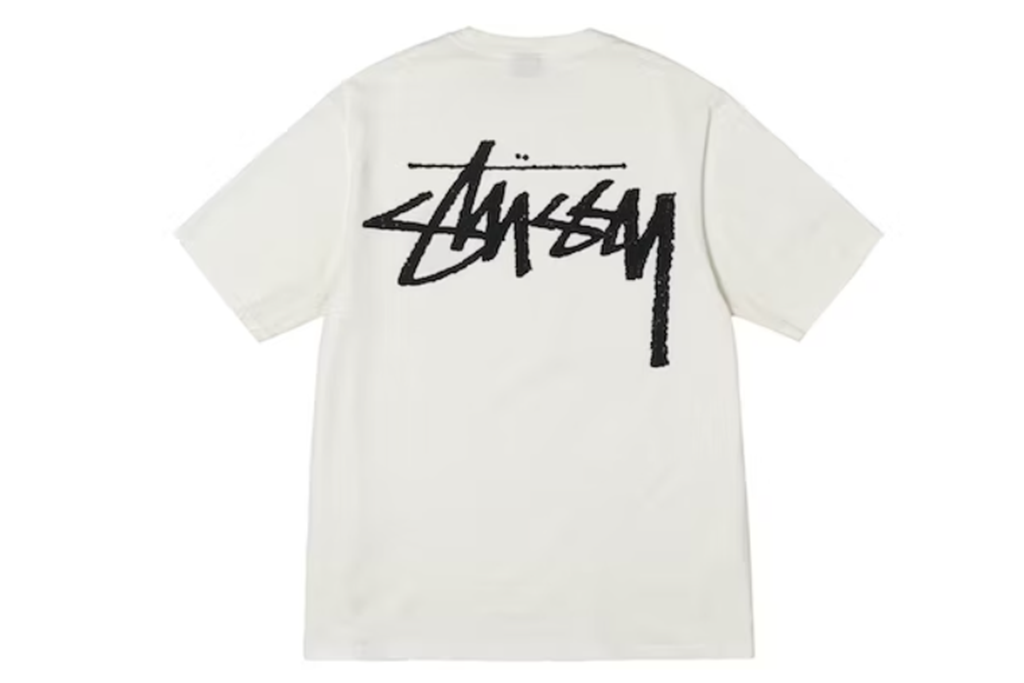 Áo Stussy OL Yin Yang Pigment Dyed Tee ‘White’ - Ảnh 2