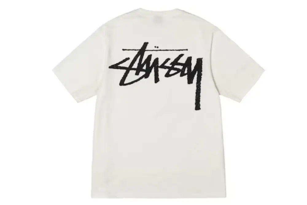 Alternative view of Áo Stussy OL Yin Yang Pigment Dyed Tee ‘White’