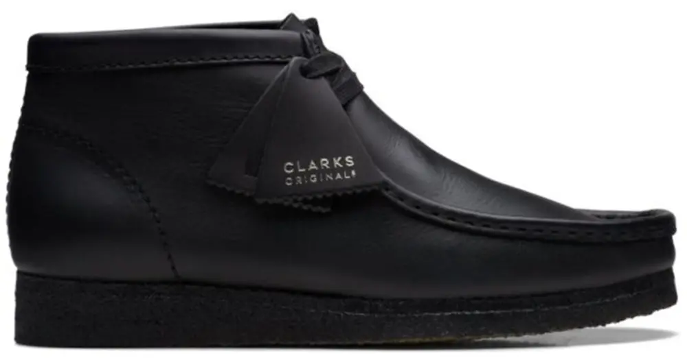 Giày Clarks Wallabee Boot ‘Black’ 261-55512