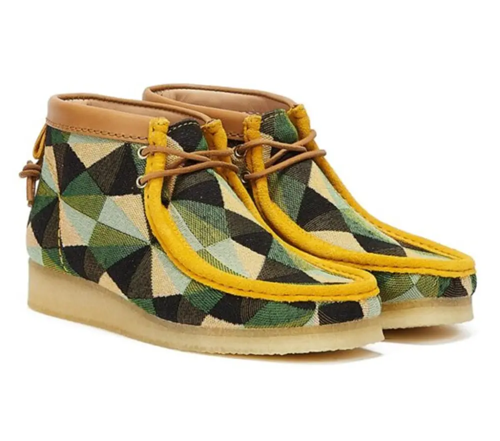 Giày Clarks Wallabee Boot ‘Multicolor’ 261-65732 - Ảnh 4