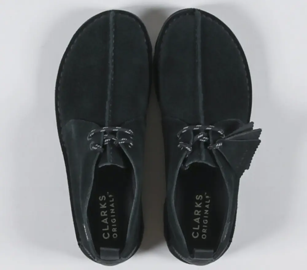 Giày Clarks Desert Trek GTX ‘Black Suede’ 261-65566 - Ảnh 4