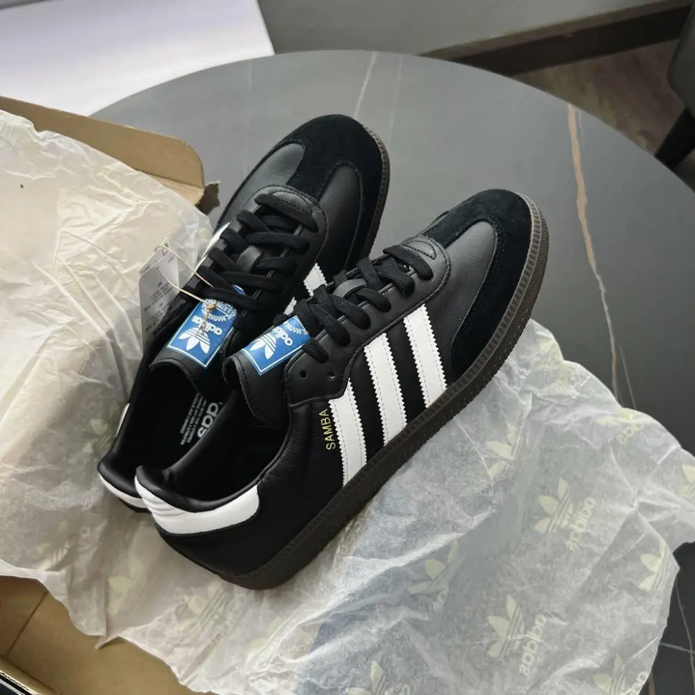 Giày Adidas Samba OG 'Black Gum' IE3676 - Ảnh 4