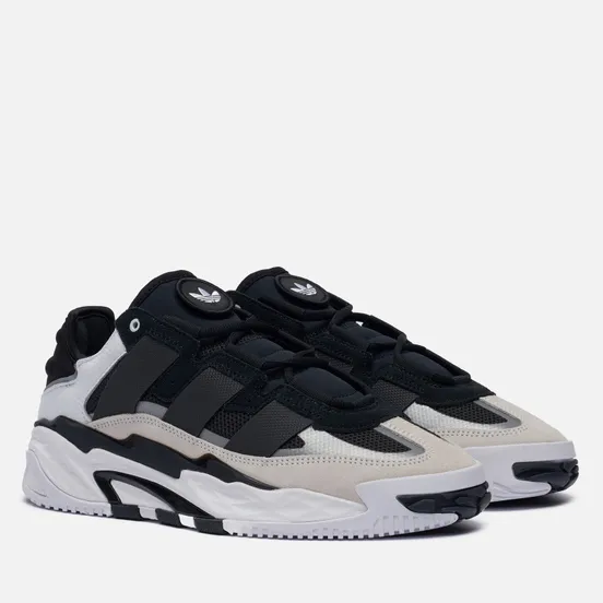 Giày Adidas Niteball ‘Black White’ H67360 - Ảnh 7