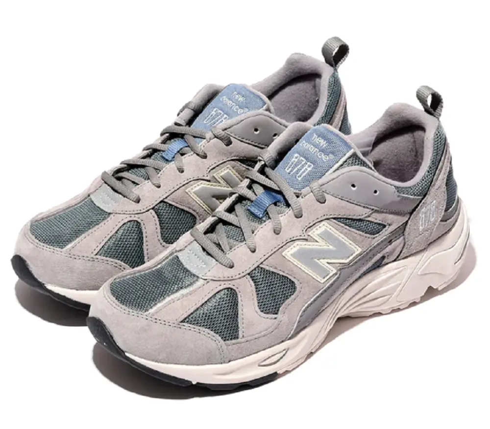 Giày New Balance 878 'Khaki Grey' CM878KO1 - Ảnh 3