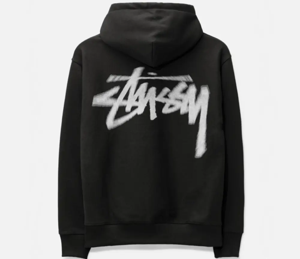 Áo Stussy Dizzy Stock Hoodie ‘Black’ - Ảnh 4