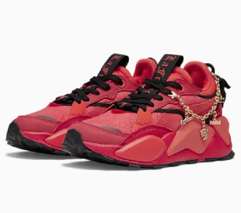 Alternative view of Giày Puma LaFrancé x RS-X Pocket Big Kid 'For All Time Red' 395543-01
