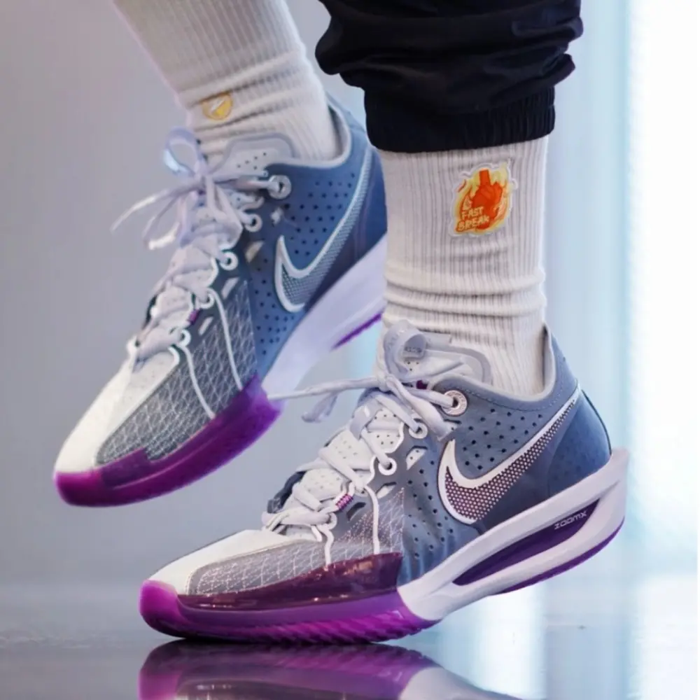 Alternative view of Giày Nike Air Zoom G.T. Cut 3 EP 'Grey Purple' DV2918-400