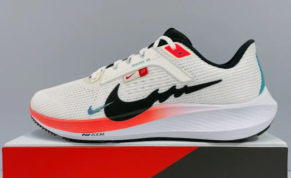 Alternative view of Giày Nike Air Zoom Pegasus 40 'Beige Orange' FZ5055-101