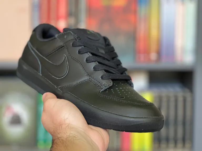 Giày Nike Force 58 Premium SB ‘Triple Black’ DH7505-001 - Ảnh 4