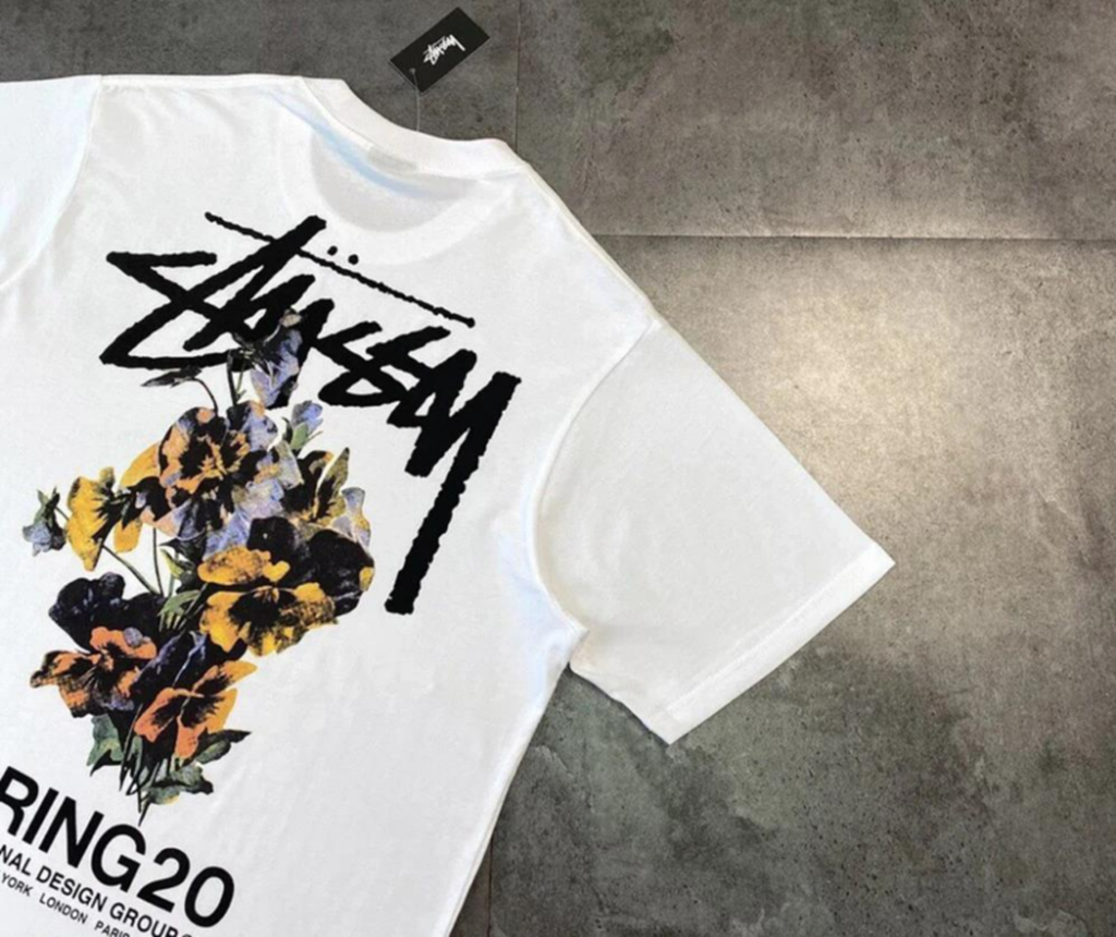 Áo Stussy “Spring 20” Tee White - Ảnh 4