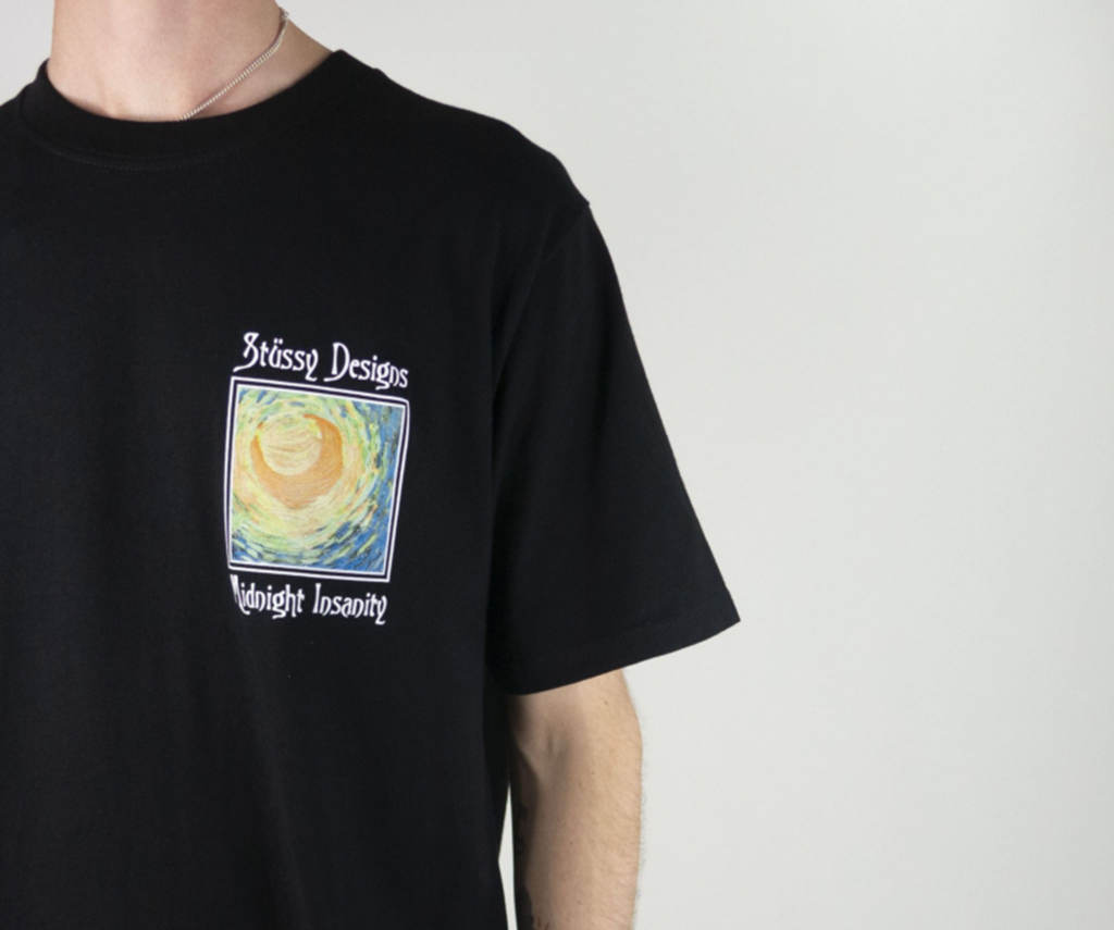 Áo Stussy Midnight Insanity Tee ‘Black’ - Ảnh 4
