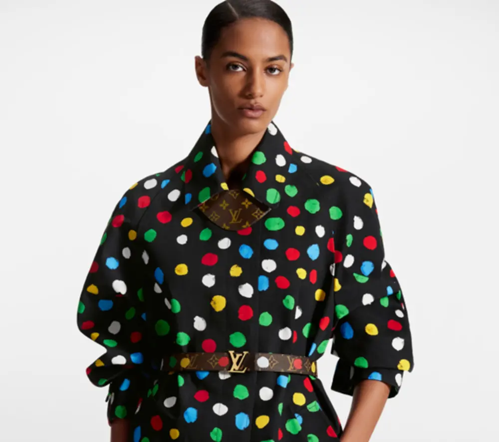 Alternative view of Thắt Lưng Louis Vuitton x Yk Lv Initials 30mm ‘Painted Dots’ M0655U