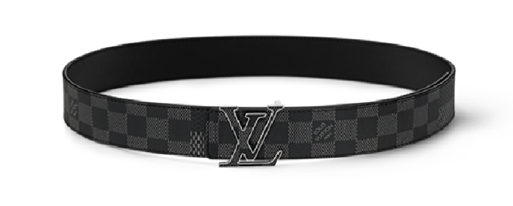 Thắt Lưng Louis Vuitton Initials ‘Grey Black’ M0340V