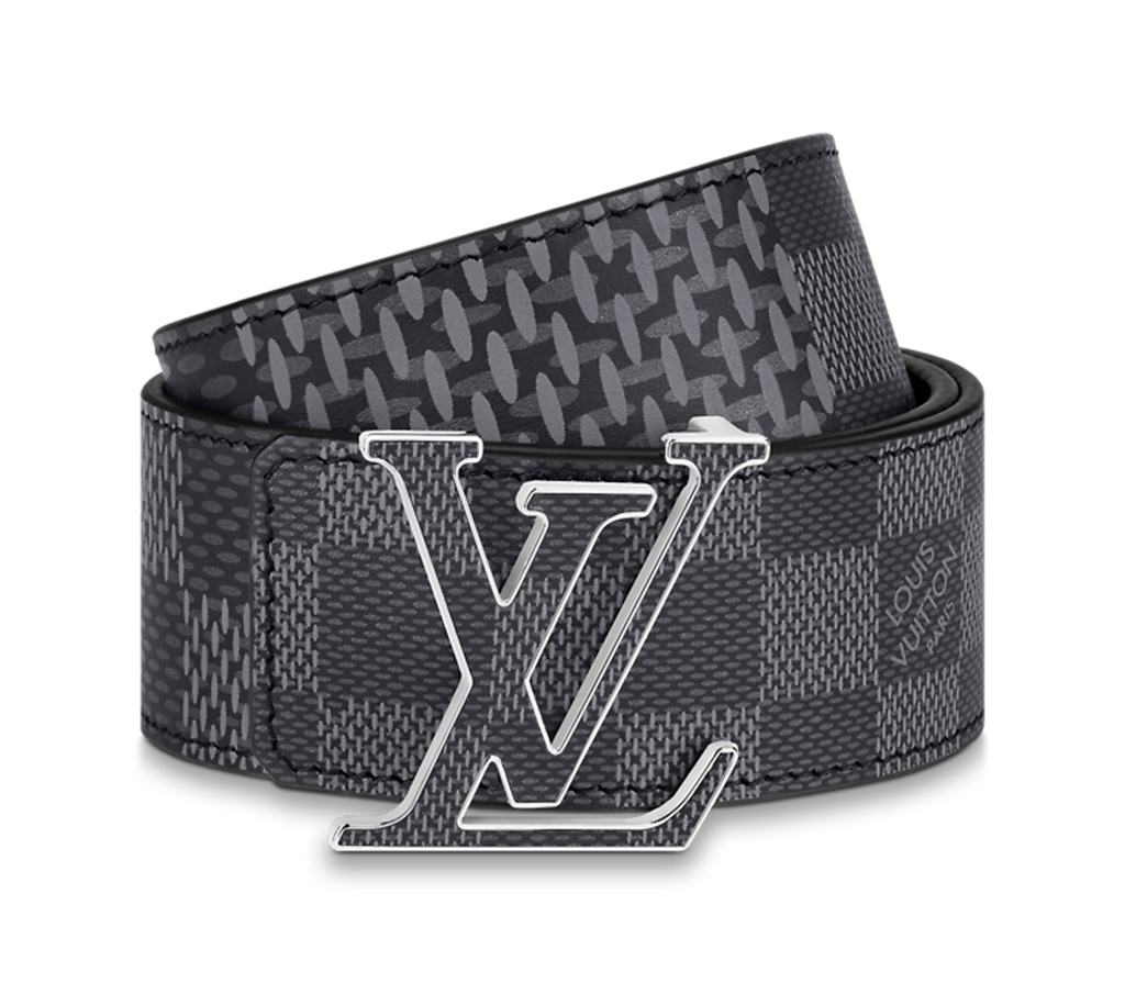 Thắt Lưng Louis Vuitton Initials ‘Grey Black’ M0340V - Ảnh 3