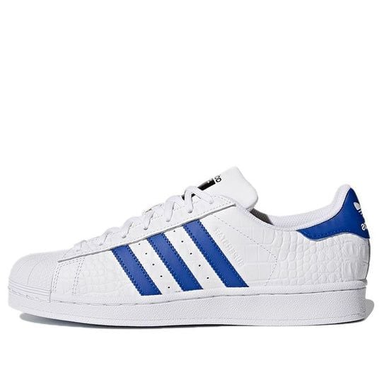 Giày Adidas Originals Superstar "White Blue" BZ0197 - Ảnh 4