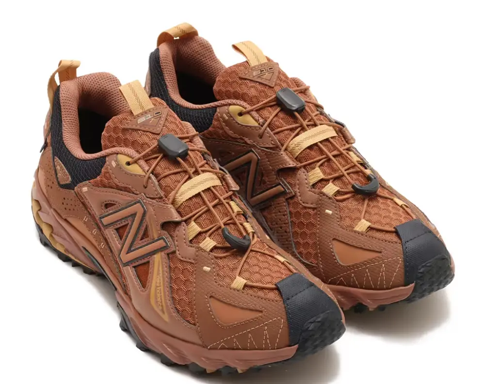 Giày New Balance 610X V1 NB Gore-Tex Brown Black ML610XH - Ảnh 4