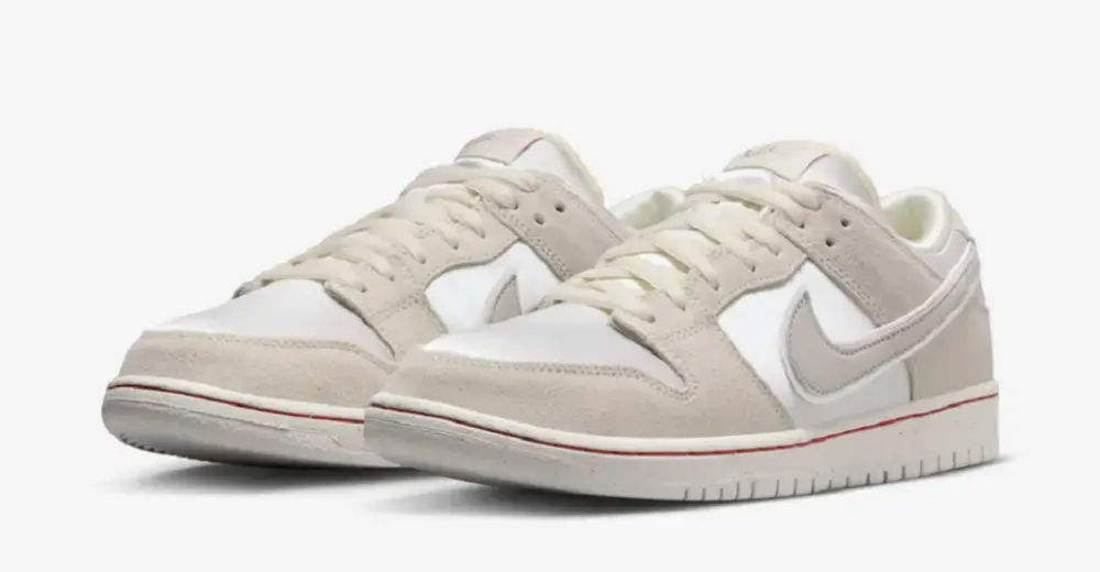 Giày Nike SB Dunk Low City Of Love Light Bone FZ5654-100 - Ảnh 3