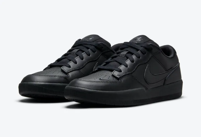 Giày Nike Force 58 Premium SB ‘Triple Black’ DH7505-001 - Ảnh 3