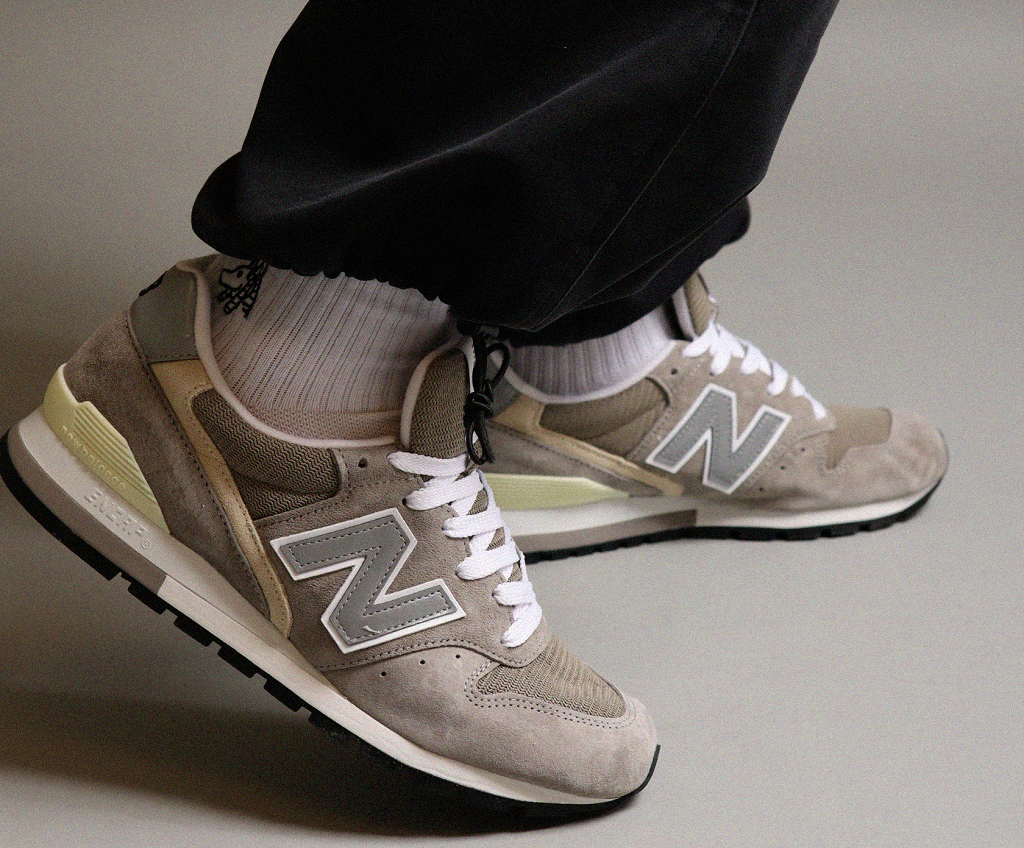 Giày New Balance 996 MiUSA Grey Silver U996GR - Ảnh 4