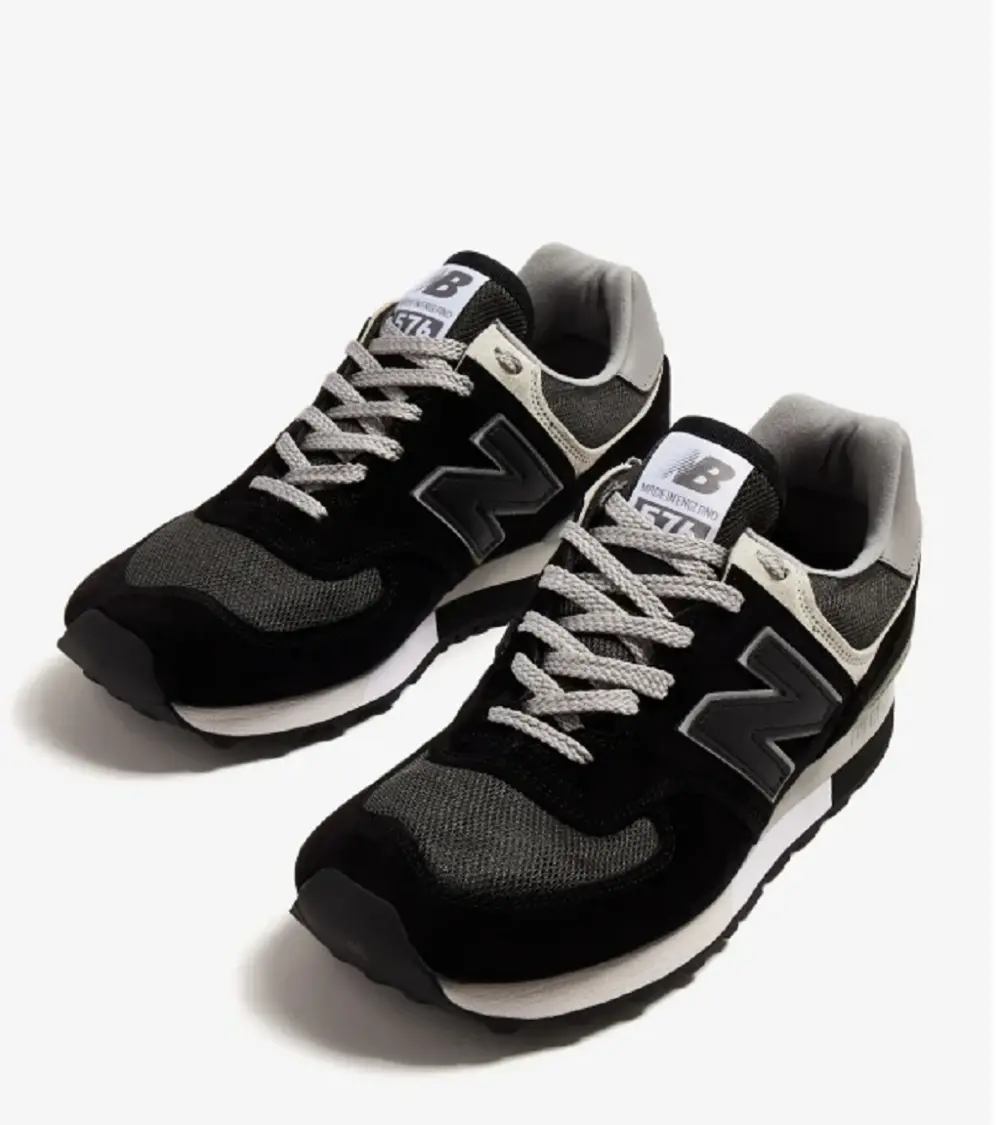 Giày New Balance 576 Black V1 Made in UK OU576PBK - Ảnh 5