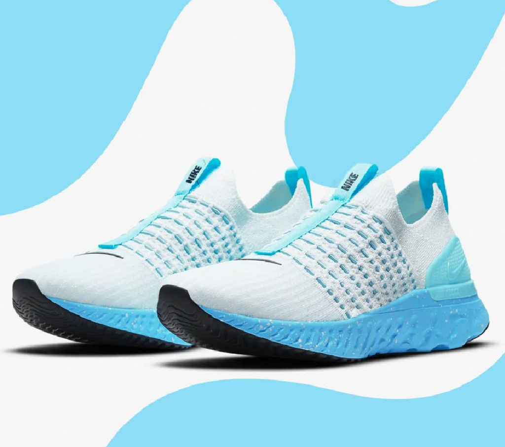 Giày Nike React Phantom Run FlyKnit 2 'Glacier Blue' DD9662-100 - Ảnh 3