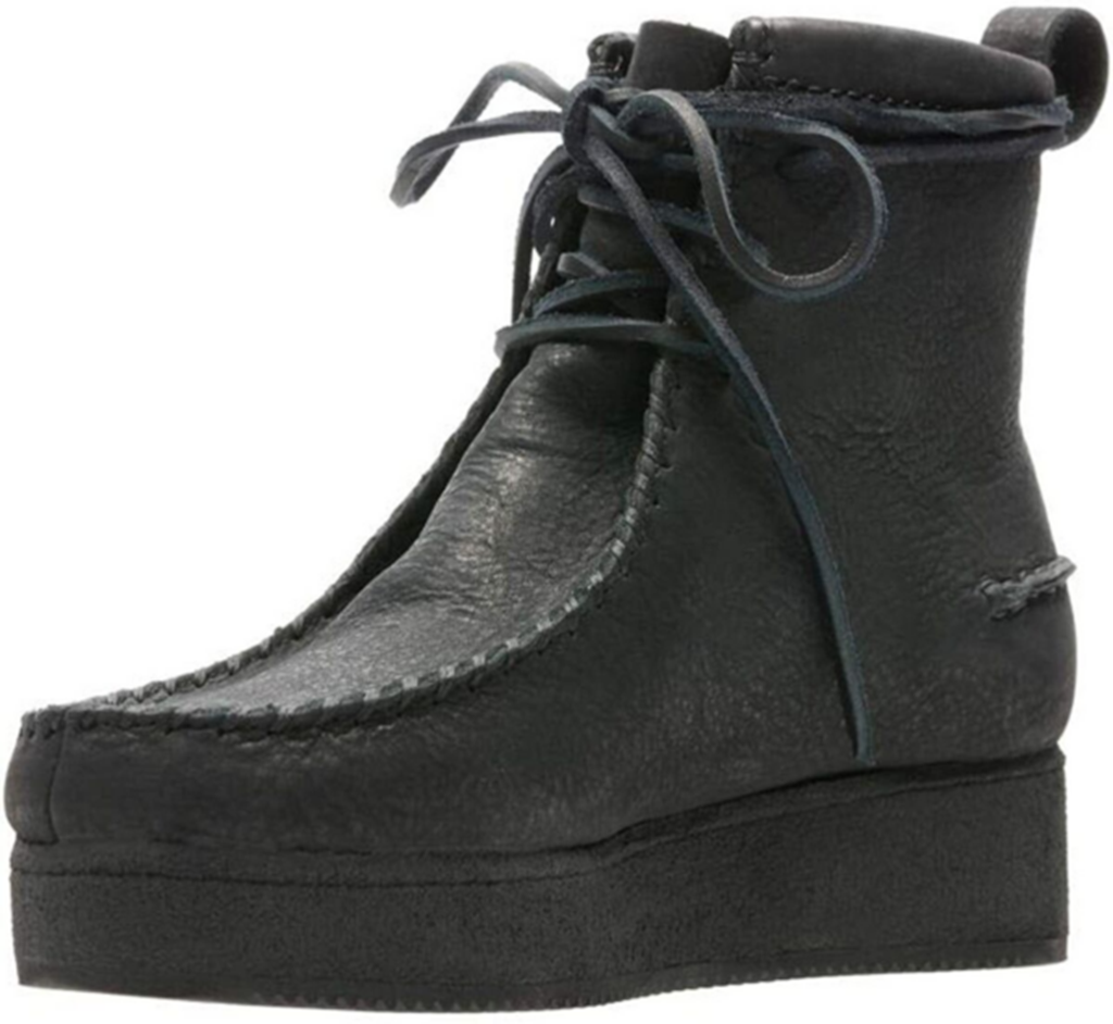 Giày Clarks Originals Wallabee Craft ‘Black’ 26135569 - Ảnh 4