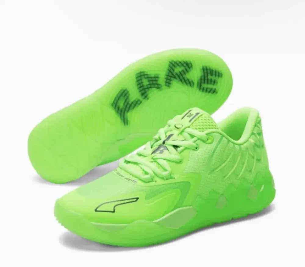 Giày Puma LaMelo Ball MB.01 Lo Team Color Green 377368-07 - Ảnh 4