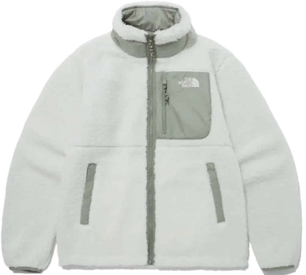 Áo The North Face Reversible Fleece Jacket ‘White’ NJ4FP54C