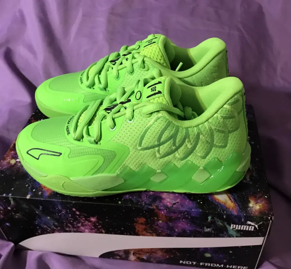 Giày Puma LaMelo Ball MB.01 Lo Team Color Green 377368-07 - Ảnh 5