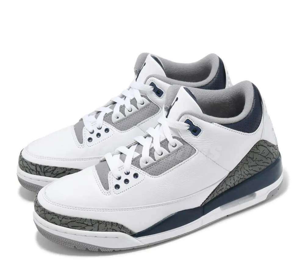 Giày Nike Air Jordan 3 Retro Midnight Navy CT8532-140 - Ảnh 5