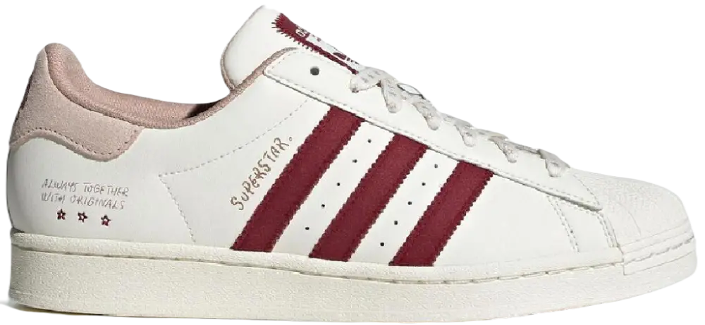 Giày Adidas Originals Superstar White Red IG3853