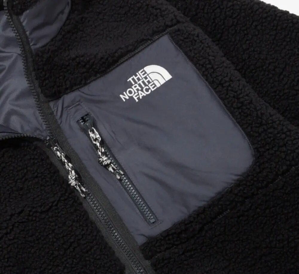 Áo The North Face Reversible Fleece Jacket ‘Black’ NJ4FP54A - Ảnh 3