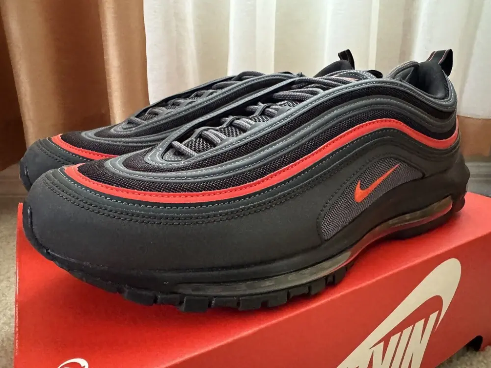Giày Nike Air Max 97 Black Anthracite Picante 921826-018 - Ảnh 5